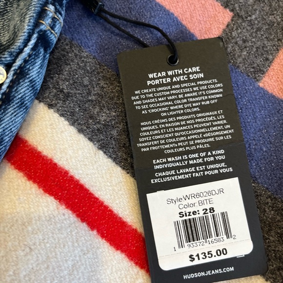 Hudson cara jean shorts, nwt, sz 28 - Picture 8 of 9